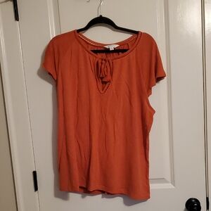 Women's Orange Top Xxl